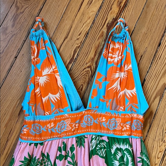 FARM RIO Lace Garden Mix Dress - Picture 14 of 15